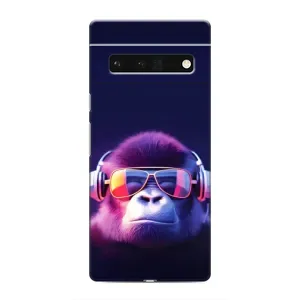 Чехол с принтом «Стильная обезьяна» для Google Pixel 6 Pro
