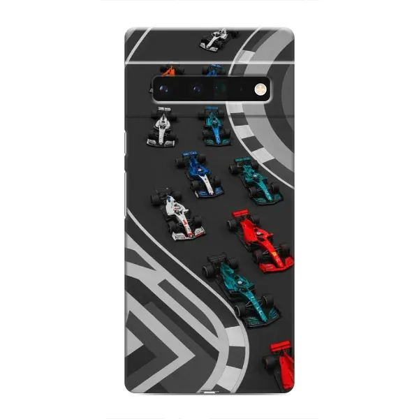 Чохол з принтом «Траса Ф1» для Google Pixel 6 Pro