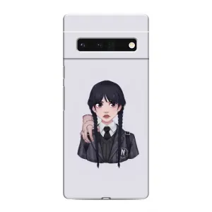Чохли Венсдей на Google Pixel 6 Pro Уенсдей (AlphaPrint) (Венздей і Річ)
