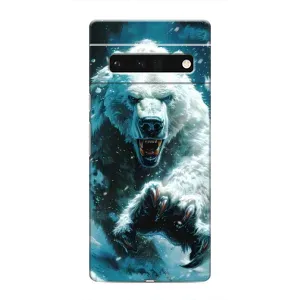 Чехол с принтом «Полярный медведь» для Google Pixel 6 Pro