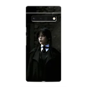 Чохол з дизайном Венздей 2 на Google Pixel 6 Pro (Темний стиль Венздей)