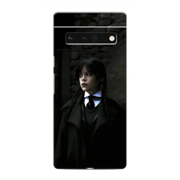Чехол с принтом «Темный стиль Уэнздей» для Google Pixel 6 Pro
