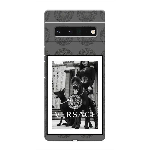 Чехол с принтом «Версаче» для Google Pixel 6 Pro Чехол с принтом «Версаче» для Google Pixel 6 Pro