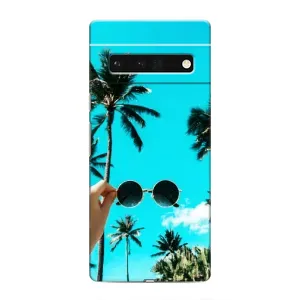 Силиконовый чехол с КАРТИНКАМИ лето для Google Pixel 6 Pro (AlphaPrint)