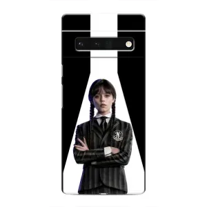 Чохли Венсдей на Google Pixel 6 Pro Уенсдей (AlphaPrint) (W-Wednesday)