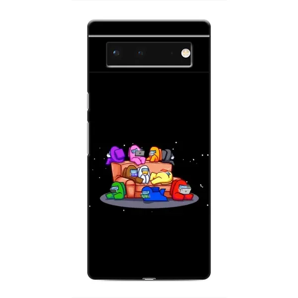 Чехол с принтом «Амонг-ас» для Google Pixel 6 Чехол с принтом «Амонг-ас» для Google Pixel 6