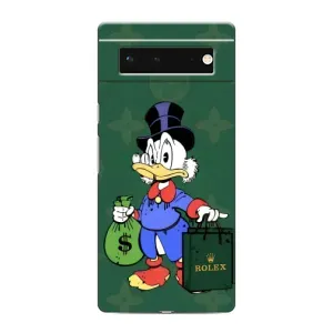 Чехлы для Google Pixel 6 - Скрудж МакДак Louis Vuitton (PREMIUMPrint) (Богатая Утка)