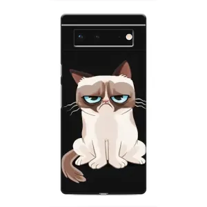 Чехол с принтом «Грустный кот» для Google Pixel 6