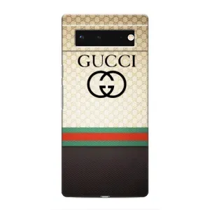 Чехлы ГУЧЧИ для Гугл Пиксель 6 (AlphaPrint) (GUCCI стиль)