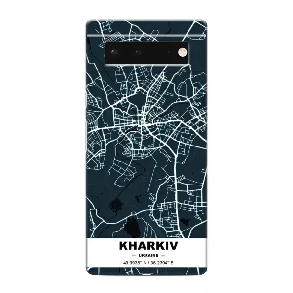 Чехол с принтом «Харьков» для Google Pixel 6