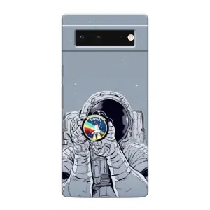 Чохол NASA для Google Pixel 6 (AlphaPrint) (Космонавт фото)
