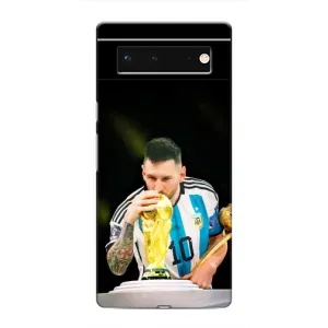 Чохли для Google Pixel 6 (Leo чемпіон) (AlphaPrint) (Кубок Мессі)