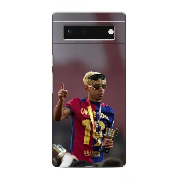 Чохол з принтом «Lamine Yamal» для Google Pixel 6 Чохол з принтом «Lamine Yamal» для Google Pixel 6