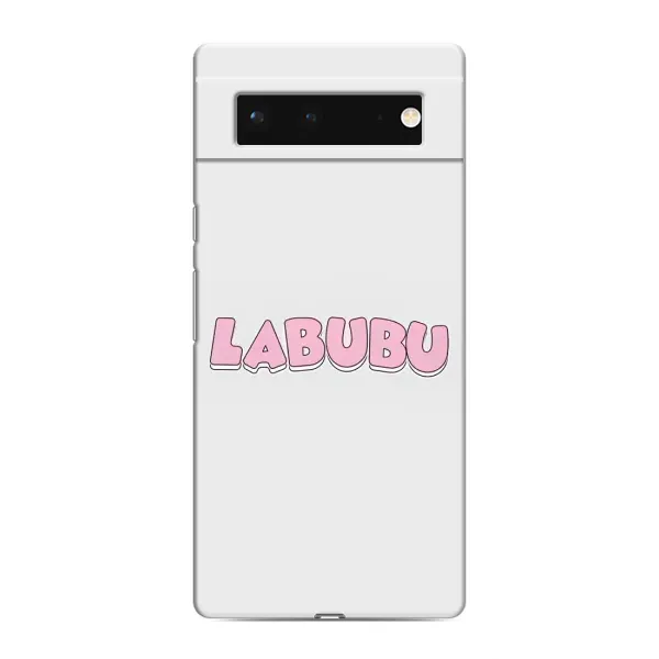 Чехол с принтом «Лого Лабубу» для Google Pixel 6 Чехол с принтом «Лого Лабубу» для Google Pixel 6