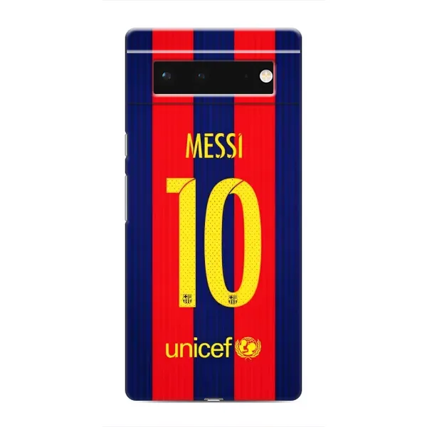 Чохол з принтом «Messi Barca 10» для Google Pixel 6 Чохол з принтом «Messi Barca 10» для Google Pixel 6