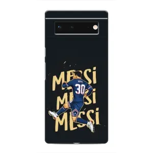 Чохли для Google Pixel 6 (Leo чемпіон) (AlphaPrint) (Messi ПСЖ)
