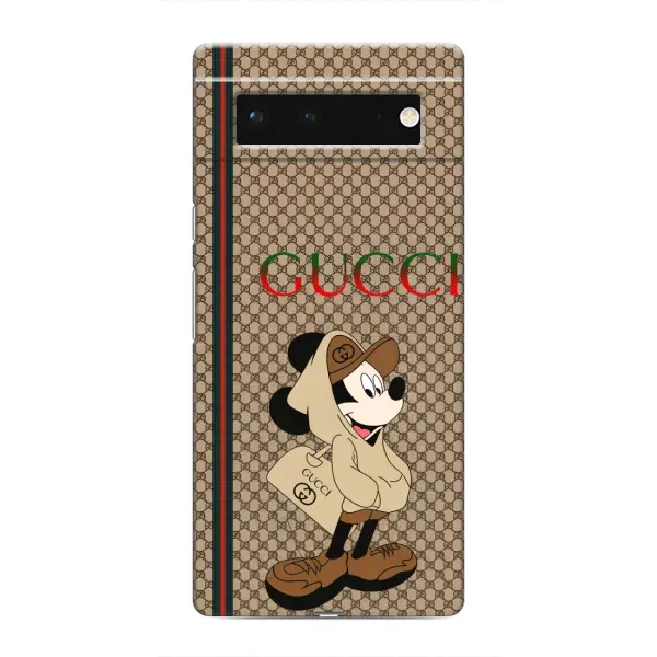 Чехол с принтом «Mickey GUCCI» для Google Pixel 6 Чехол с принтом «Mickey GUCCI» для Google Pixel 6