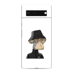 Чехлы с Обезьянами NFT для Google Pixel 6 (AlphaPrint) (обезьяна NFT Adidas)