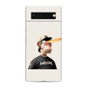 Чехлы с Обезьянами NFT для Google Pixel 6 (AlphaPrint) (обезьяна NFT в очках)