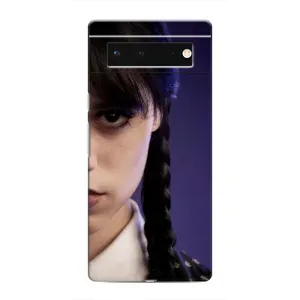 Чехол с принтом «Загадочный взгляд Уэнздей» для Google Pixel 6