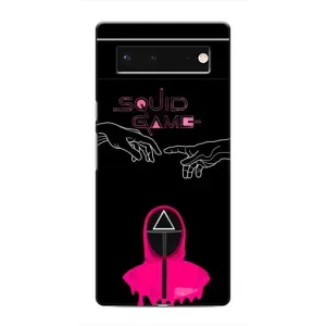 Чехол с принтом «Минимализм Игра кальмара» для Google Pixel 6