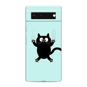 Чехол с принтом «Падающий кот» для Google Pixel 6