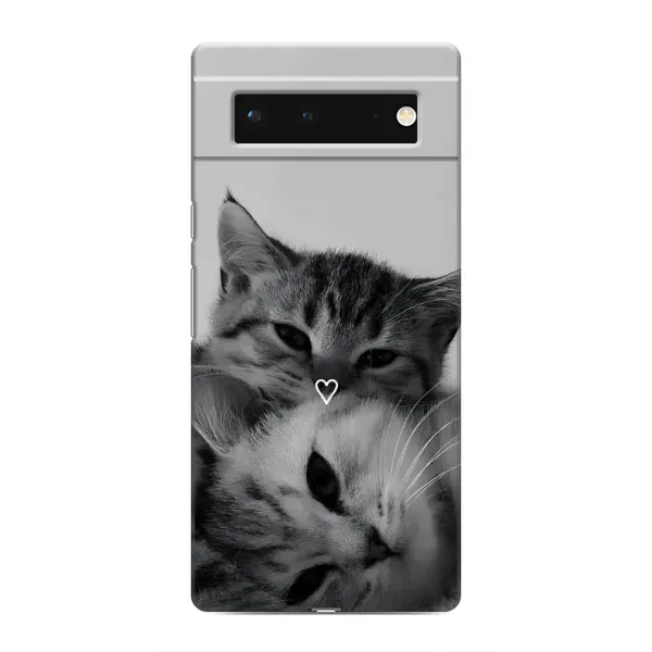Чохол з принтом «Пара котів» для Google Pixel 6 Чохол з принтом «Пара котів» для Google Pixel 6