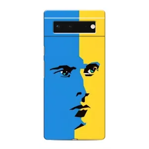 Украинские Чехлы для Google Pixel 6 с картинкой УПА (AlphaPrint) (Степан Бандера)