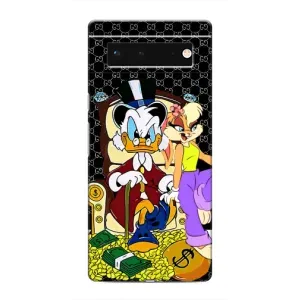 Чехлы для Google Pixel 6 - Скрудж МакДак Louis Vuitton (PREMIUMPrint) (Стильная Утка)