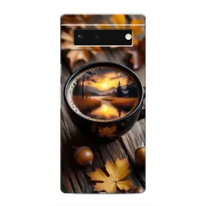 Чохол з принтом «Темна кава» для Google Pixel 6