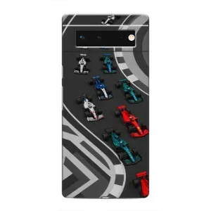 Чохол з принтом «Траса Ф1» для Google Pixel 6