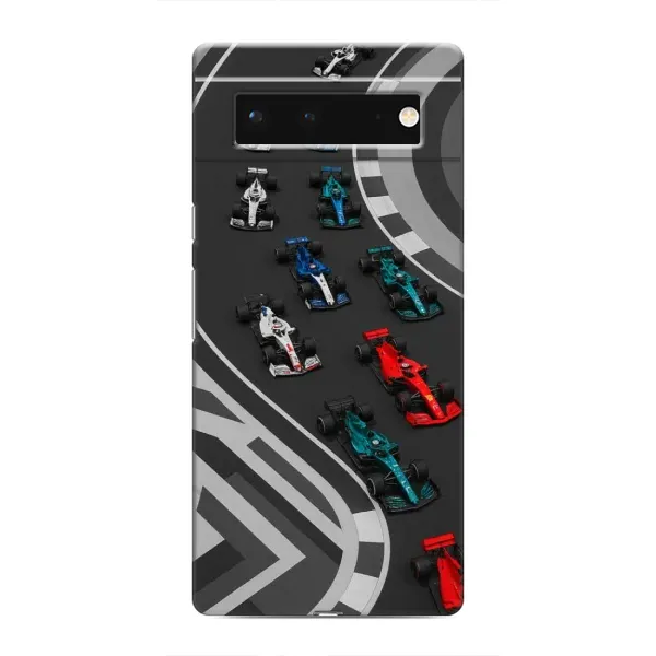 Чохол з принтом «Траса Ф1» для Google Pixel 6