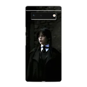 Чехол с принтом «Темный стиль Уэнздей» для Google Pixel 6