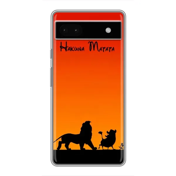 Чохол з принтом «Акуна Матата закат» для Google Pixel 6a