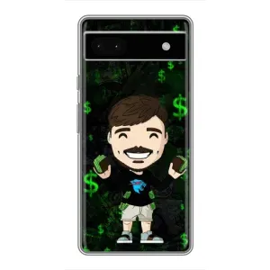 Чехол с принтом «Блогер Beast» для Google Pixel 6a
