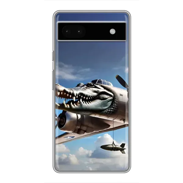 Чохол з принтом «Бомбардіро крокоділо» для Google Pixel 6a Чохол з принтом «Бомбардіро крокоділо» для Google Pixel 6a