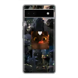 Чохол як приборкати дракона на Google Pixel 6a (Дракон колаж)