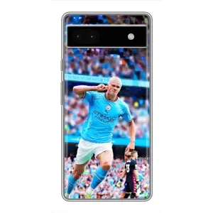 Чехлы с футболистом Ерлинг Холанд для Google Pixel 6a (AlphaPrint)