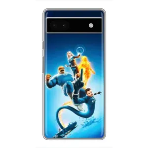 Чохол з принтом Фантастична четвірка для Google Pixel 6a (Герої Фантастична Четвірка)