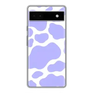 Чехол с принтом «Фиолетова Буренка» для Google Pixel 6a