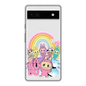 Чехол с принтом «Фон Лабубу» для Google Pixel 6a