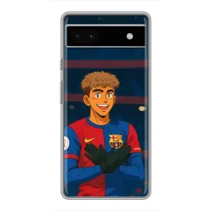 Чохол з принтом «Футболіст Ямаль» для Google Pixel 6a
