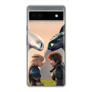 Чохол як приборкати дракона на Google Pixel 6a (Гикавка і Астрід)