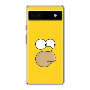 Чохол з принтом «Гомер» для Google Pixel 6a