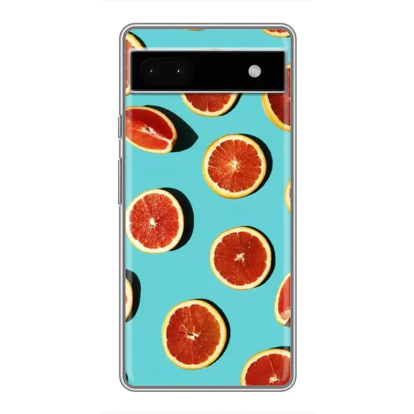 Чехол с принтом «Грейпфрут» для Google Pixel 6a Чехол с принтом «Грейпфрут» для Google Pixel 6a
