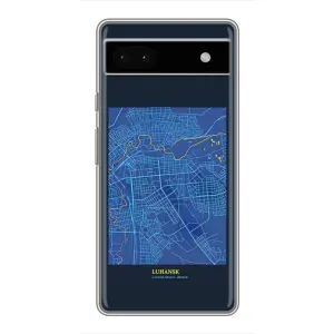 Чехол с принтом «Гуганск» для Google Pixel 6a