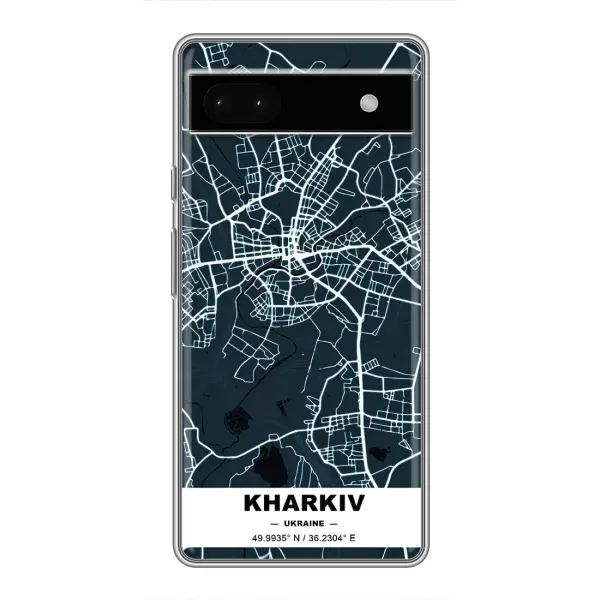 Чехол с принтом «Харьков» для Google Pixel 6a