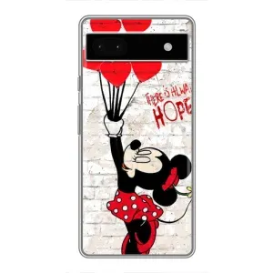 Чохол Disney Mouse Google Pixel 6a (PREMIUMPrint) (Heart Minni)
