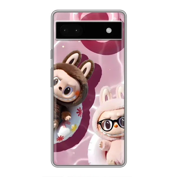 Чехол с принтом «Игрушка Лабубу» для Google Pixel 6a Чехол с принтом «Игрушка Лабубу» для Google Pixel 6a