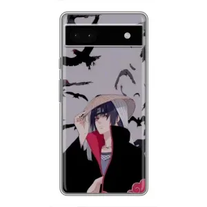 Чехол с принтом «Итачи Вороны» для Google Pixel 6a